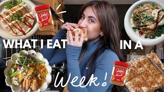 WHAT I EAT IN A WEEK | to gain muscle / vegan / bulking