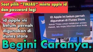 id apple ini belum pernah digunakan di itunes store