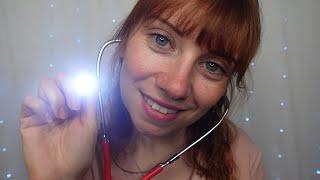 ASMR - Calming Cranial Nerve Exam - Testing Face, Eyes, Smell, Taste, Ears, Movement