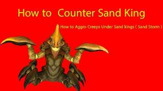 How to Counter Sand King | How to aggro Creeps and Safe Farm | Laning stage