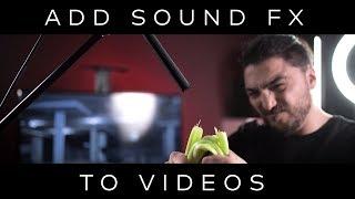 How to Add SOUND FX to Video!