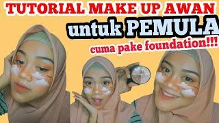 TUTORIAL MAKE UP AWAN || Basic Cloud Make Up Tutorial || UNTUK PEMULA gampang! - Wulan Mudmud