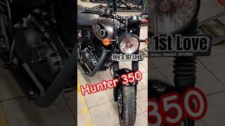 RE Hunter 350 Bike status #hunter350 #hunter350royalenfield #royalenfield #ytshorts #youtubeshorts