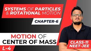 Centre Of Mass || Motion of center of mass     - IITJEE / NEET