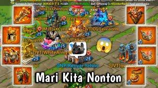 F2P Solo Trap Vs JVT WhiteArmyW 5 Emperor Piece !! Apa Yang Akan Terjadi Bung | Lords Mobile