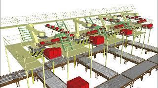 Simulation of Pallet Build