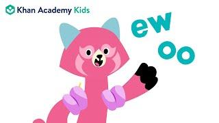 Words with -ew and -oo | Vowel Teams | Learn to Read with Khan Academy Kids