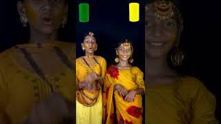 Behan Ki Haldi  Vs Didi Ki Haldi  Look Challenge#shorts #ytshorts #funnyshorts #shaadi #haldi