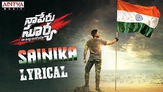 Sainika Full Song |Naa Peru Surya Naa illu India | | Allu Arjun,Vishal & Shekhar Hits | Aditya Music