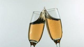 Free Slow Motion Footage: Champagne Cheers