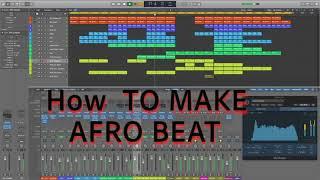 How to make Afro beat with a touch of Drill Glide Bass