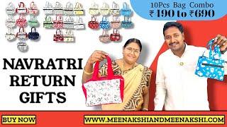 Navratri return  gifts 10 pcs combo starting from the price ₹490 to ₹690