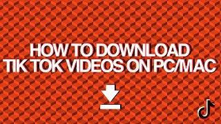 How to Download Tik-Tok Videos on Laptop (2019)