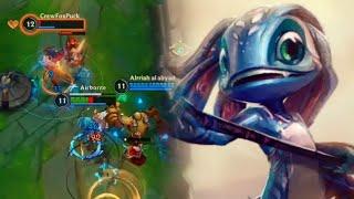 WILD RIFT FIZZ CHAMPION MENTAL DESTROYER OF THE ENEMY | FIZZ MONTAGE GAMEPLAY ~ WILD RIFT