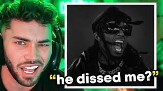 Adin Ross Reacts To Playboi Carti - Ketamine (Official Music Video)