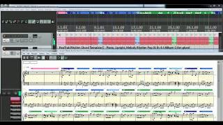 ReaTrak (REAPER Chord Track) Demo MIDI Notation