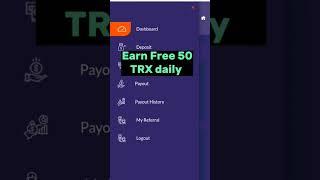 Free TRX mining website| new free tron earning site