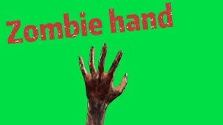 Zombie hand Green screen effects - Full HD 1080p