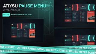 FiveM Pause Menu Script - Streamline Player Interaction | Aty Scripts