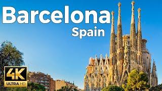 Barcelona, Spain Walking Tour (4k Ultra HD 60fps) – With Captions