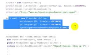 FluentWait in Selenium