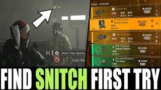 The Division 2 HOW TO FIND THE SNITCH & CASSIE MENDOZA EVERY TIME! (MUST DO STEPS)