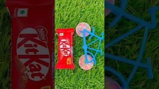 Nestle KitKat Chocolate Unboxing and Mini Cycle Toy Candy |