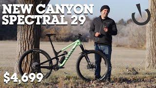 $4,699 - New CANYON MOUNTAIN BIKE - Spectral 29 CF8 First Ride Review