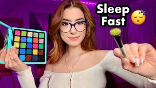 ASMR Doing Your Makeup For the RUNWAY (You're a MODEL)  Layered Sounds to Sleep Fast 