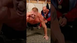 Brock Lesnar got FOOLED by Kurt Angle #brocklesnar #kurtangle #therock #pushups #wwe #ufc #jre