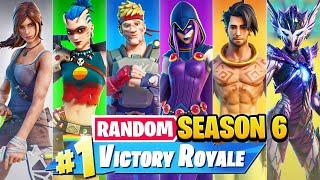 The *RANDOM* SEASON 6 Challenge in Fortnite!