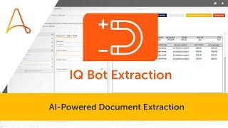 How to Use IQ Bot Extraction | Intelligent Document Processing