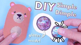 DIY Simple Dimple! How to make pop it fidget toy