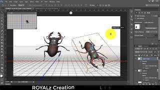How To Make 3D Object From 2D Image | PhotoShop Tutorial