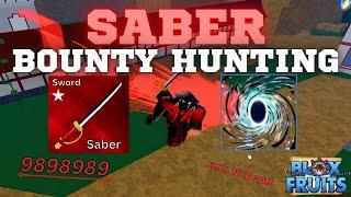 『 Saber + Portal 』Saber  + Electric Claw  [ 30m Bounty Hunt ] [ Bloxfruit ] [ Roblox ]