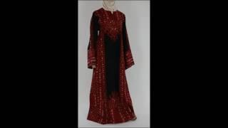 Red Embroidered Fellah Thobe, Th776 - Alhannah Islamic Clothing