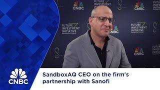 SandboxAQ CEO on the firm's partnership with Sanofi