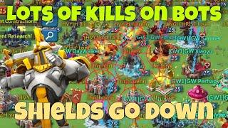 Lords Mobile - Dont trust farm BOT. He lost crazy amount of troops on his accounts