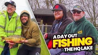 Fishing The ParkerBaits HQ Lake with those with Additional Needs