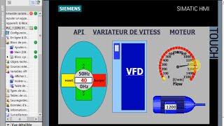 TIA PORTAL Commande Variateur De Vitesse Par API