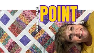 Super Fun On Point Iris Quilt from Fabric Hut - Secret Revealed