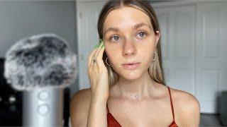 [ASMR] Delicate + Relaxing Triggers For Sleep (Face Touching, Close Whispering)