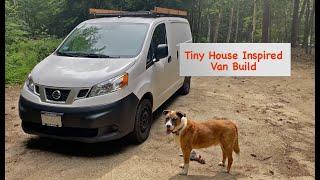 Tiny House Inspired Nissan NV200 Camper Van Build