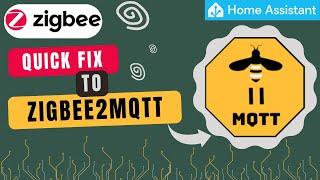 Zigbee2MQTT Update 2.0.0 USB Adapter Error Fix