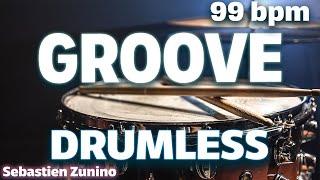 Groove Drumless Track 99 bpm | Groovy Drummer's Jam