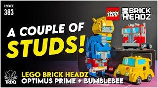 TRDQ: Lego Brick Headz Transformers - Optimus Prime and Bumblebee Review