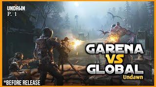 Which is better? Global or Garena Undawn|| Undawn|| Nova Gaming