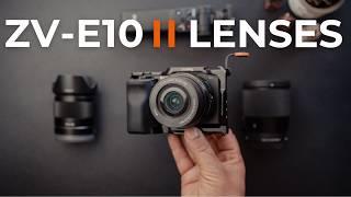 Best Lenses for the Sony ZV-E10 II (also for A6700/FX30/ZV-E10)