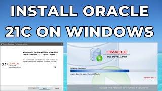 Install oracle on windows | Install Oracle SQL Developer