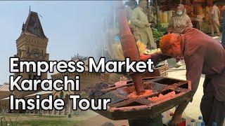 A Visit to the Historic Empress Market in Karachi | Walking Vibes | 4K